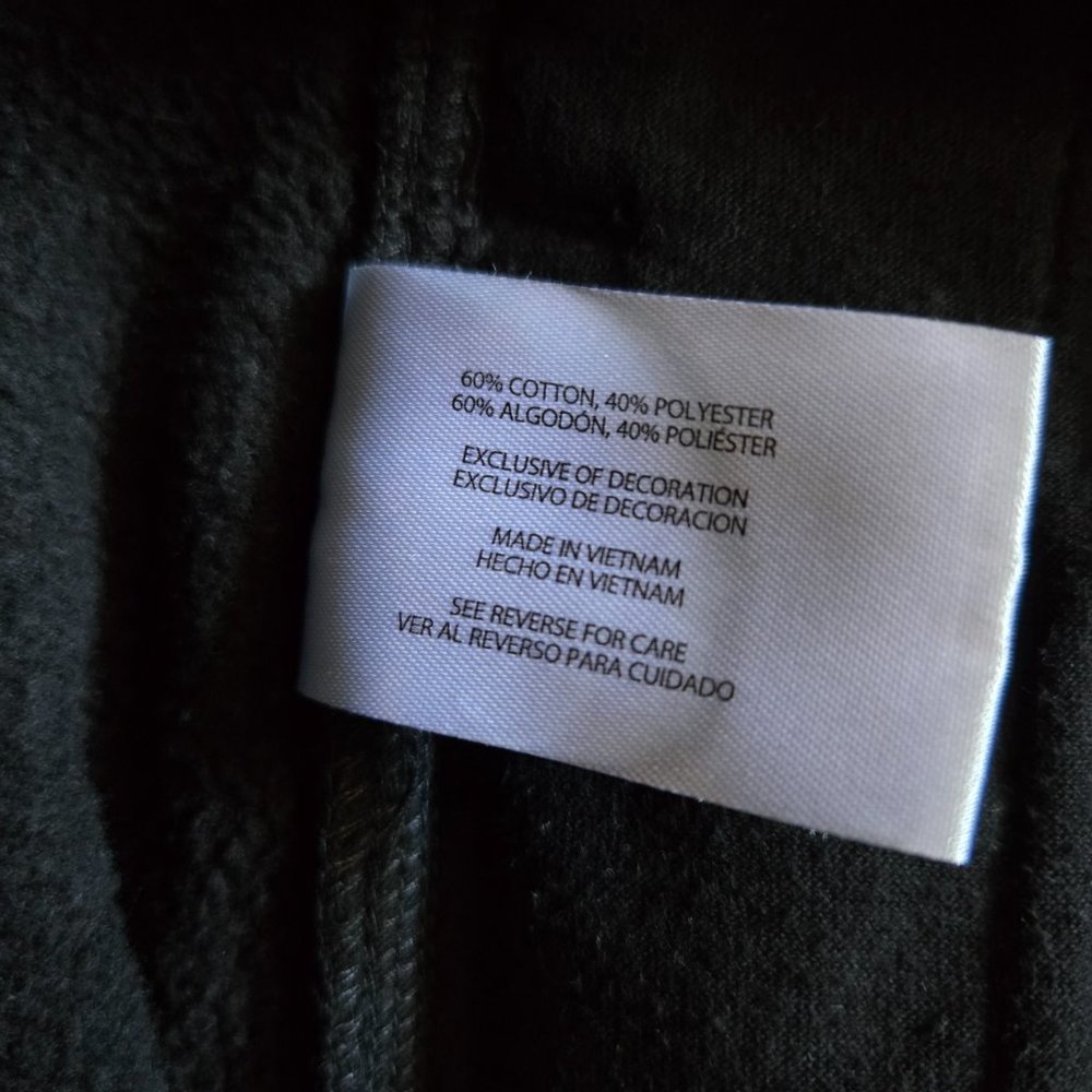 Eddie Bauer Men's Fleece Black Jogger Sweatpants Size M - Picture 5 of 8